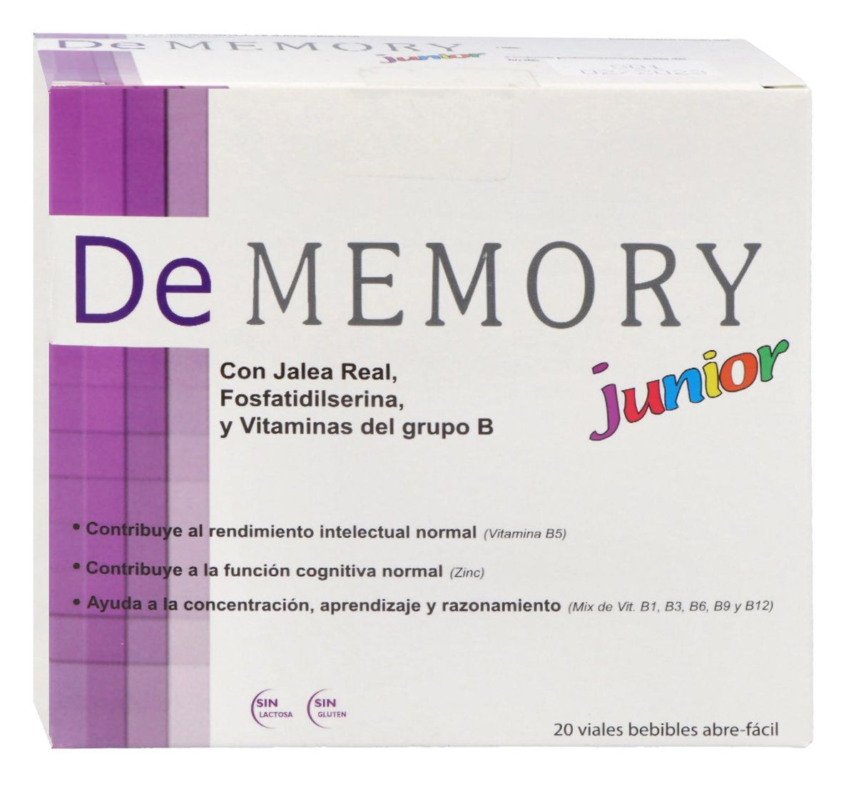 DeMemory Junior · Pharma OTC · 20 viales