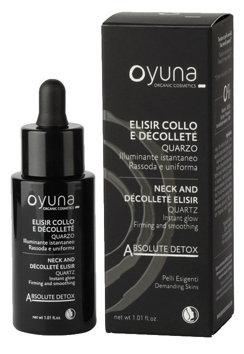 Elixir Cuello y Escote con Cuarzo · Oyuna · 30 ml