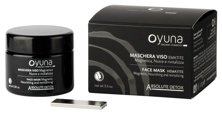 Mascarilla Facial Magnética con Hematite · Oyuna · 80 gramos