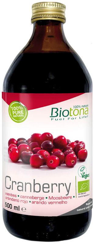 Jugo de Arándano Rojo · Biotona · 500 ml