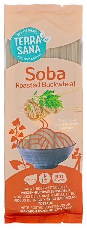 Espaguetis Soba Trigo Sarraceno Tostado · Terrasana · 250 gramos