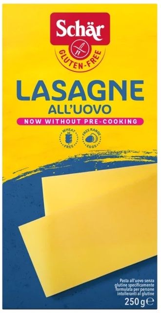 Lasaña Sin Gluten · Schär · 250 gramos