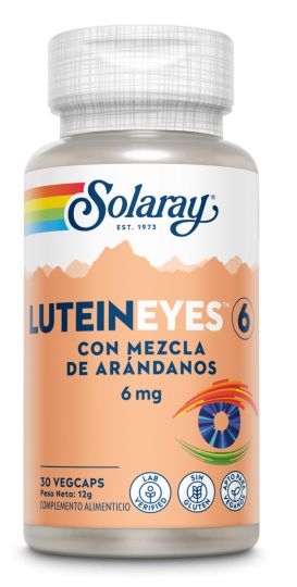 Lutein Eyes 6 mg · Solaray · 30 cápsulas
