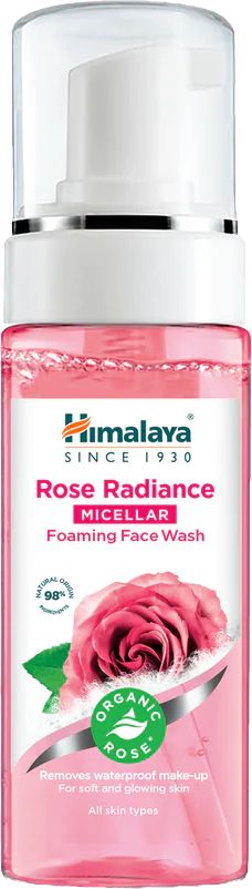 Espuma Limpiadora Micelar Rosa Radiante · Himalaya · 150 ml