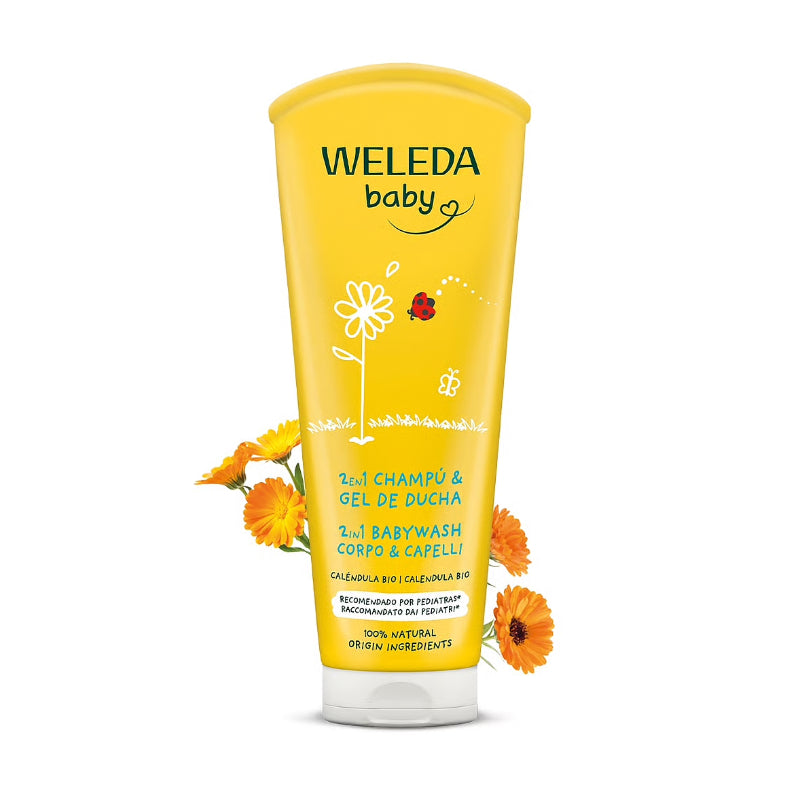 Champú & Gel de Ducha de Caléndula · Weleda · 200 ml