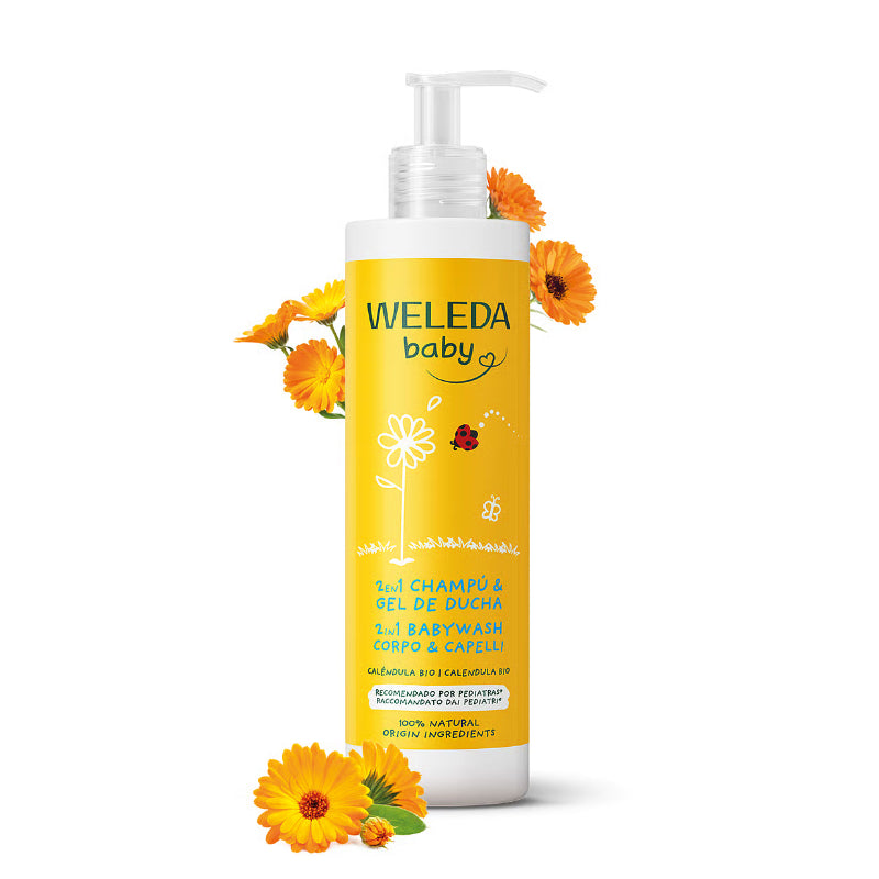 Champú & Gel de Ducha de Caléndula · Weleda · 400 ml