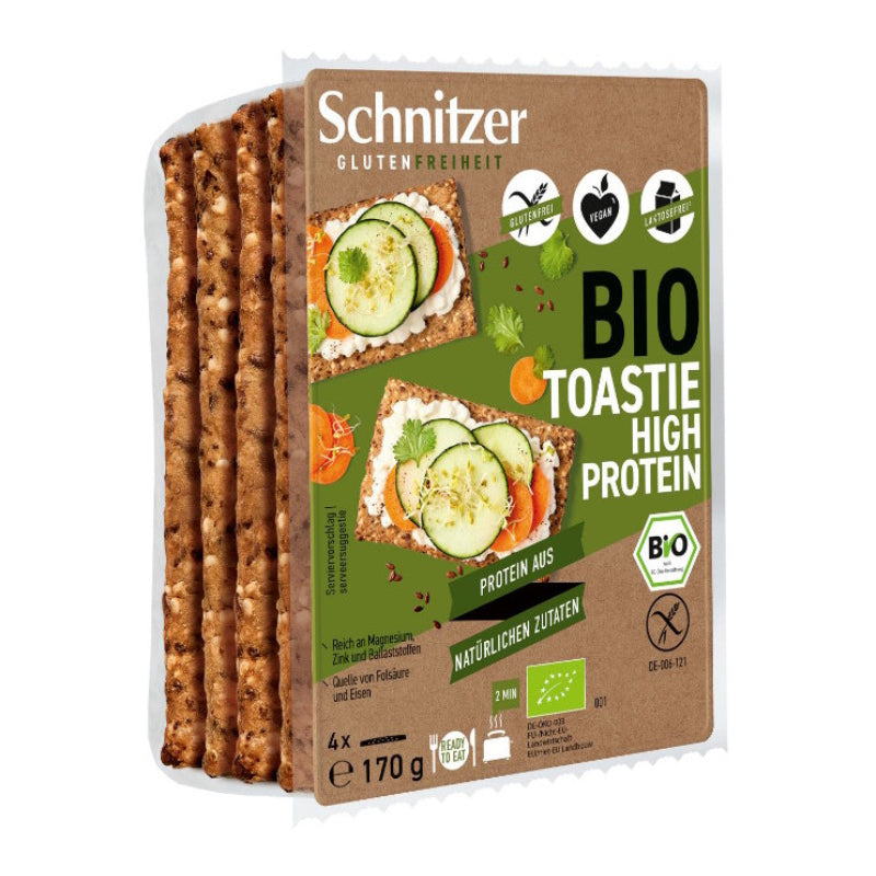 Tostadas High Protein Sin Gluten · Schnitzer · 170 gramos