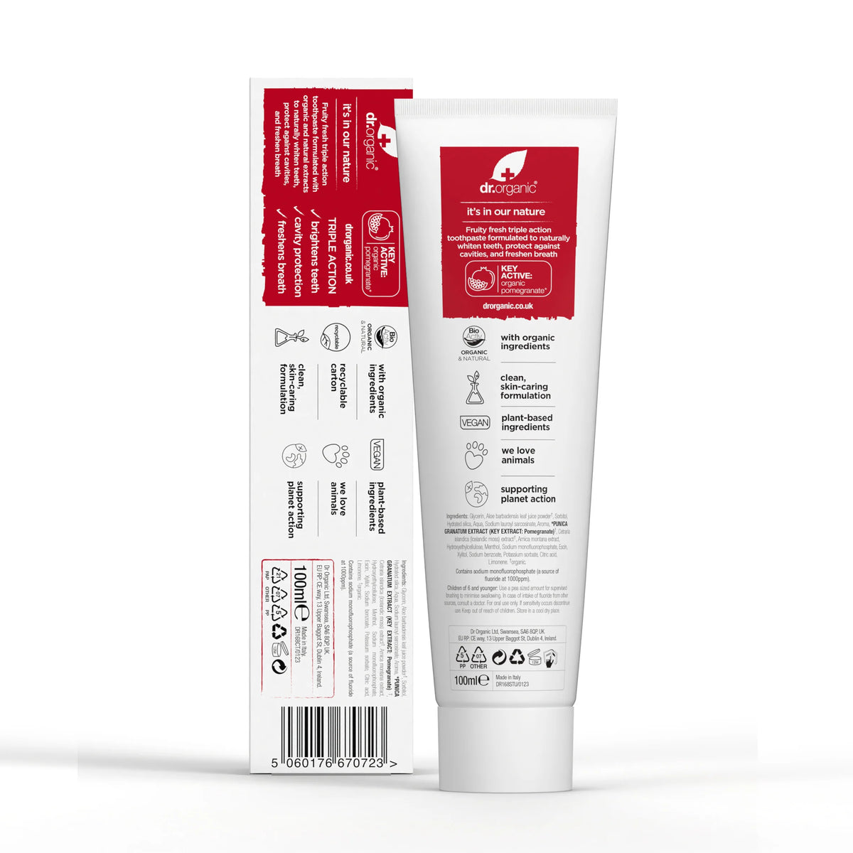 Pasta Dental de Granada · Dr Organic · 100 ml
