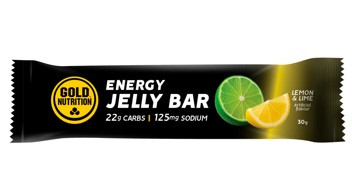 Jelly Bar Electrolyte Lima-Limón · Gold Nutrition · 30 gramos
