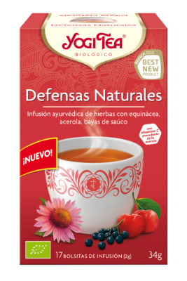 Defensas Naturales · Yogi Tea · 17 filtros