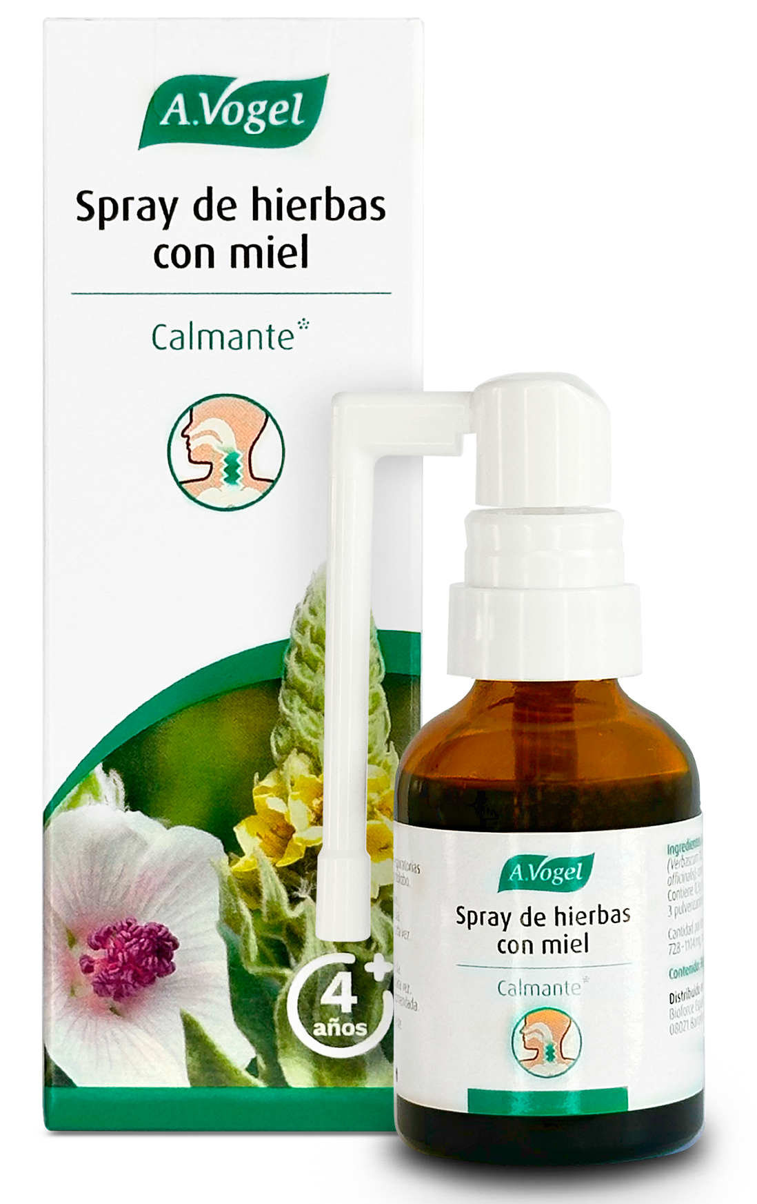 Spray de Hierbas con Miel · A.Vogel · 30 ml