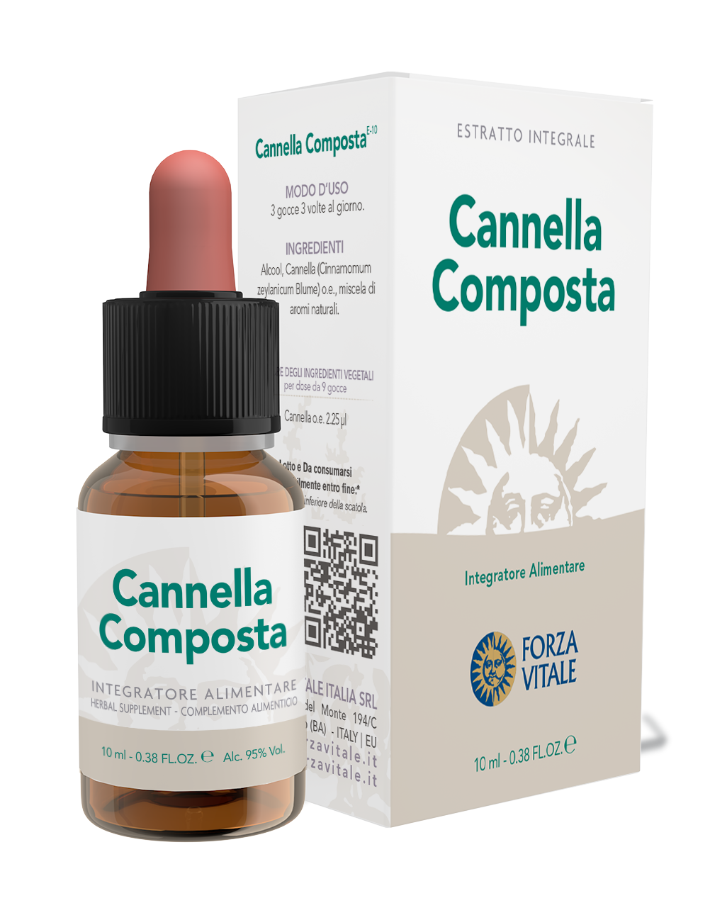Cannella Composta · Forza Vitale · 10 ml