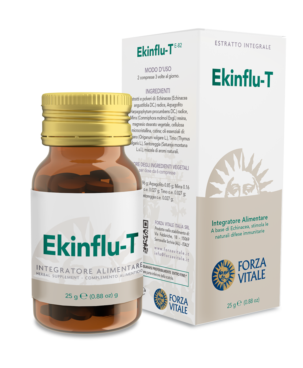 Ekinflu-T · Forza Vitale · 25 gramos
