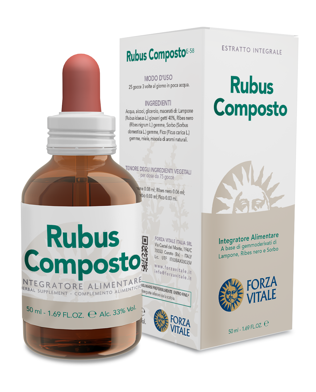 Rubus Composto · Forza Vitale · 50 ml