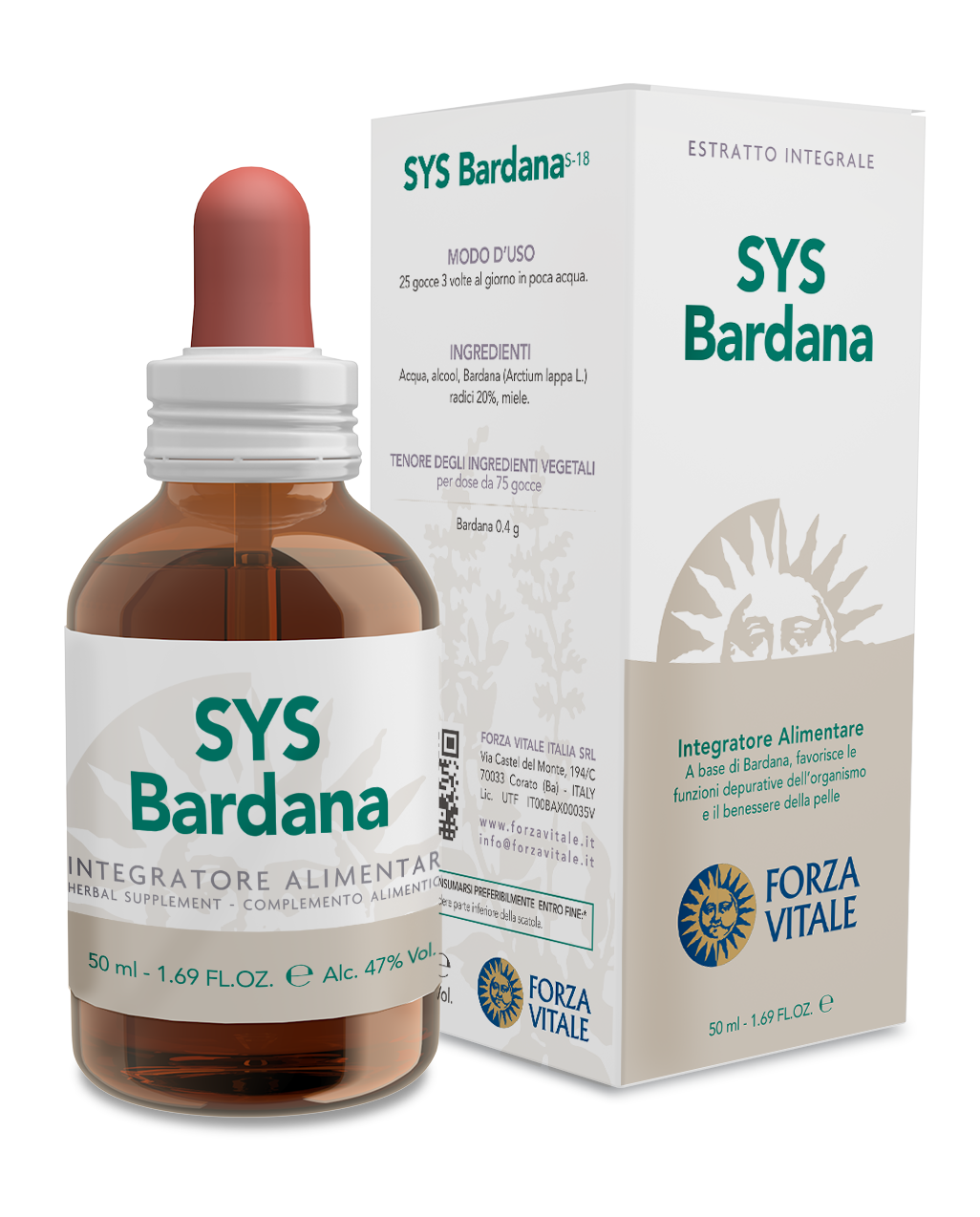 SYS Bardana · Forza Vitale · 50 ml