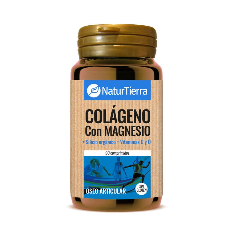 Colágeno con Magnesio · NaturTierra · 180 comprimidos