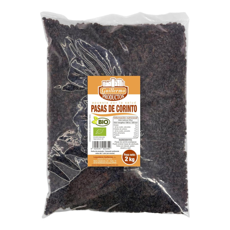 Pasas de Corinto Bio · Guillermo · 2 kg