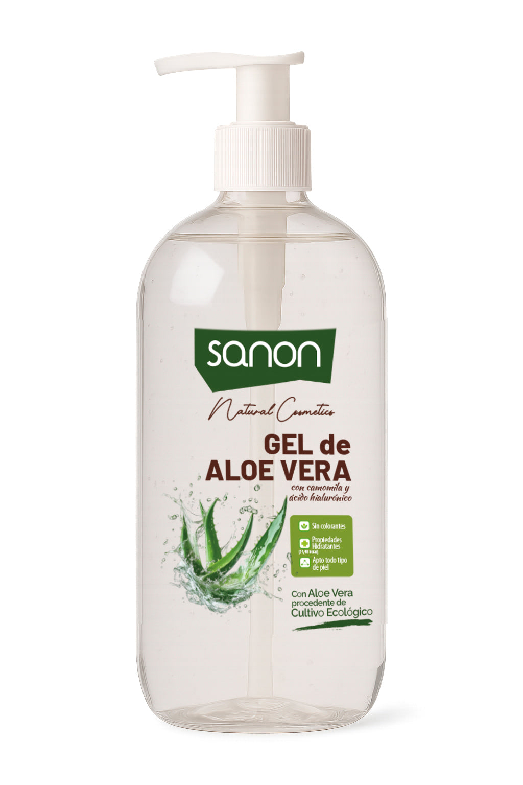Gel de Aloe Vera · Sanon · 400 ml