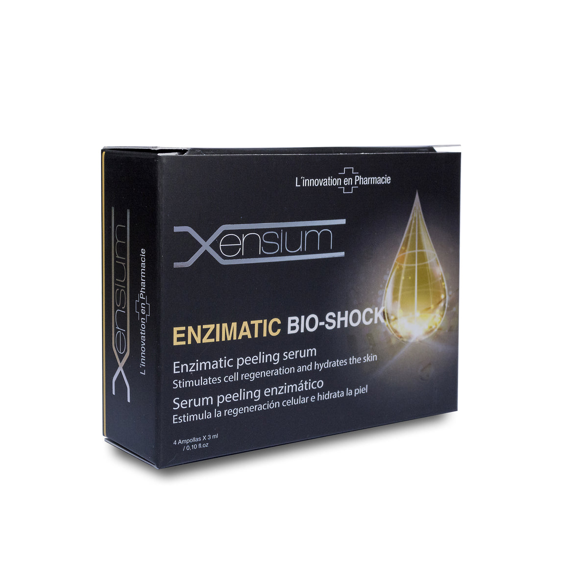 Serum Peeling Enzimático · Xensium · 4 ampollas