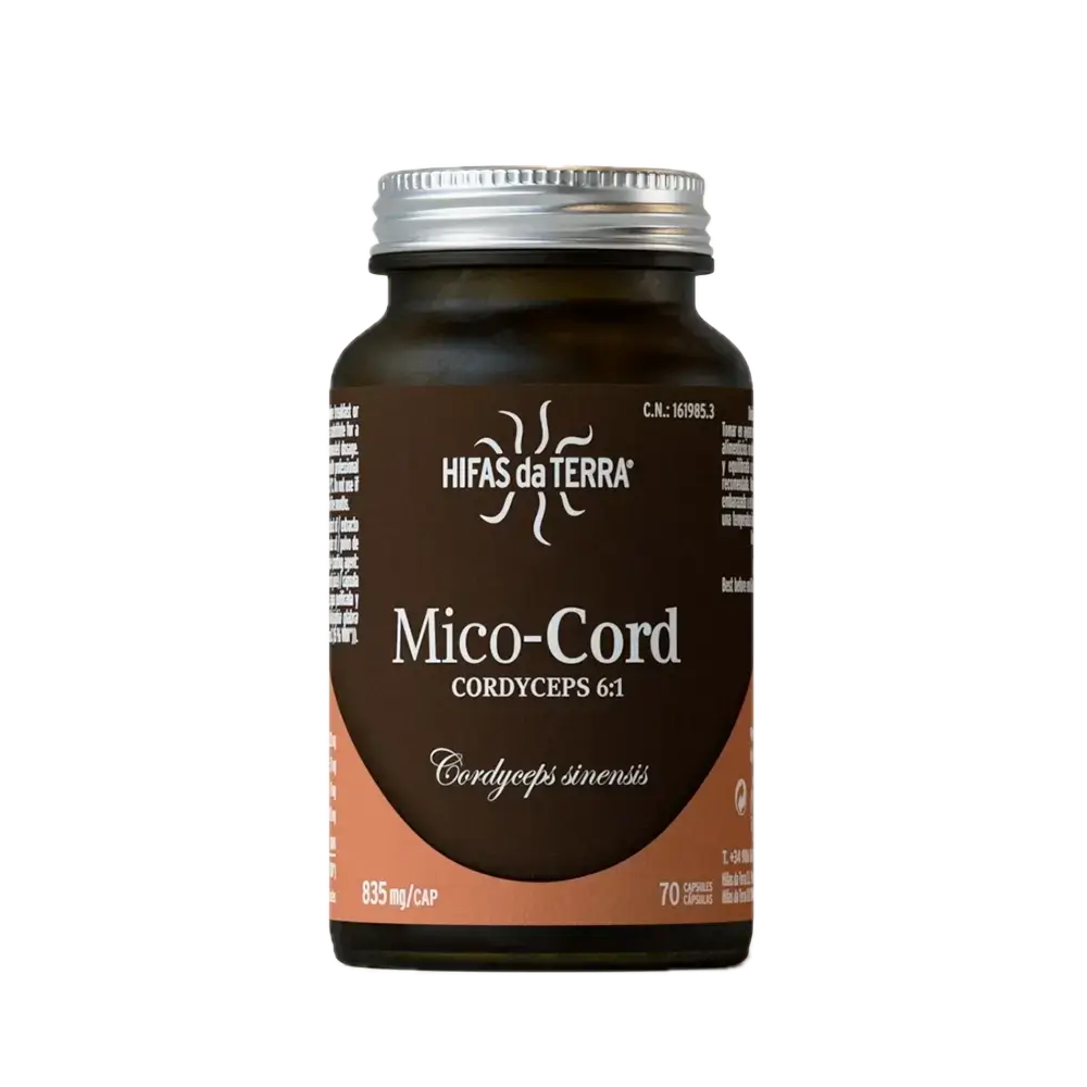 Mico-Cord · Hifas da Terra · 70 cápsulas