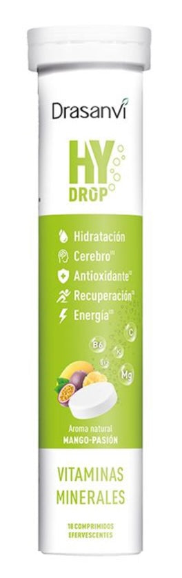 Hydrop Electrolitos Efervescentes Sabor Mango · Drasanvi · 18 comprimidos