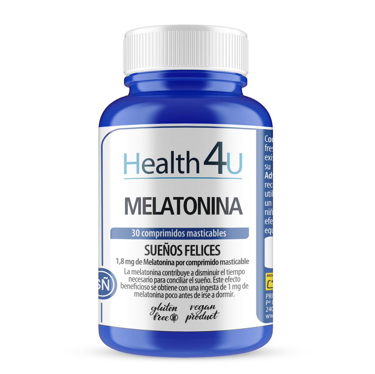 Melatonina · Health4U · 30 comprimidos masticables