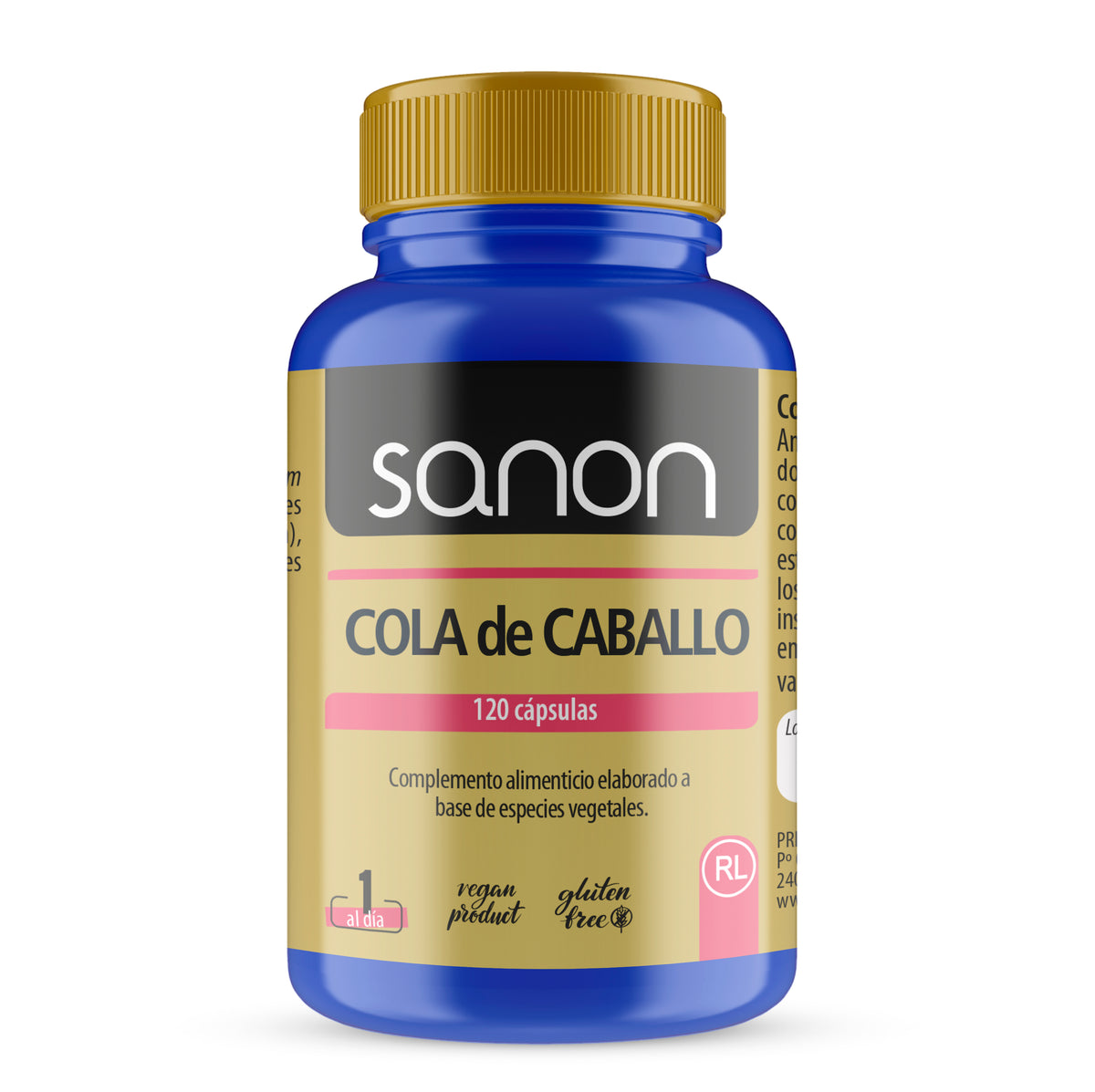 Cola de Caballo · Sanon · 120 cápsulas