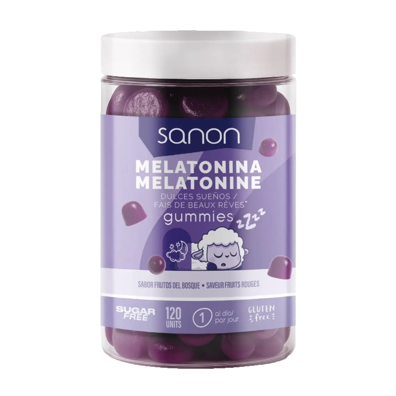 Melatonina 1,8 mg · Sanon · 120 gummies