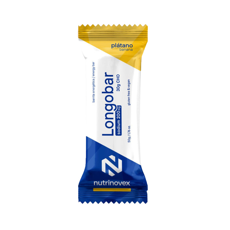 Longobar Plátano · Nutrinovex · 50 gramos