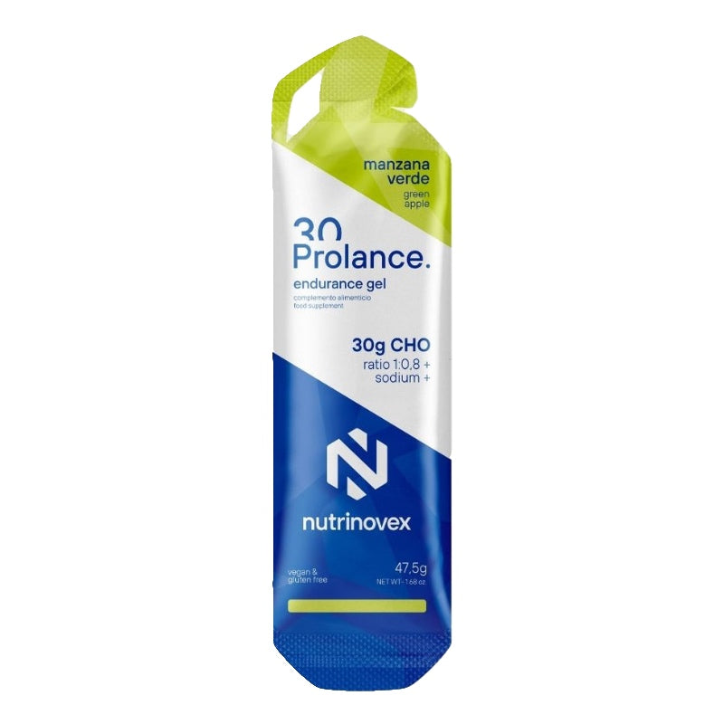 Prolance Gel 30 CHO Manzana Verde · Nutrinovex · 47,5 gramos