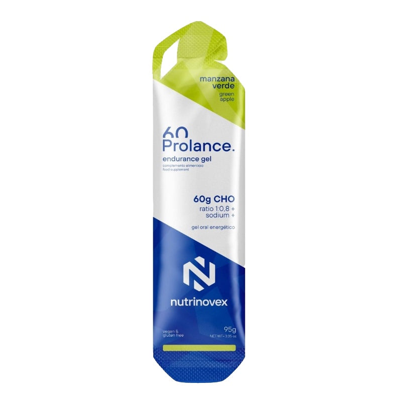 Prolance Gel 60 CHO Manzana Verde · Nutrinovex · 70 gramos