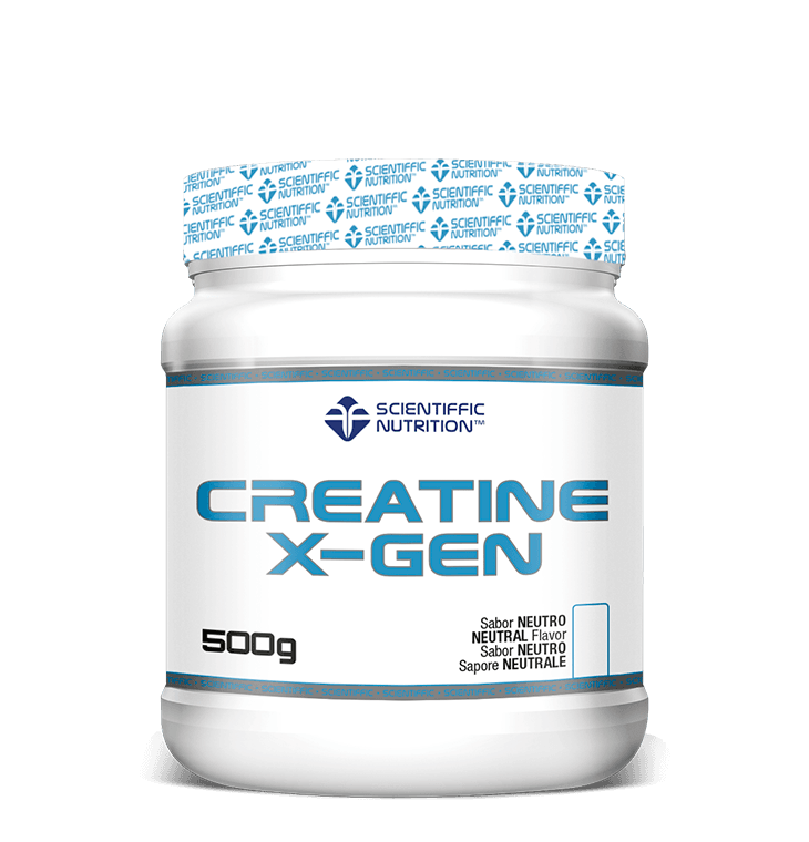 Creatina X-Gen: Sabor Neutro · Scientiffic Nutrition · 500 gramos