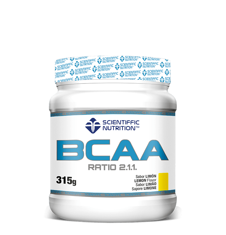 BCAA 2.1.1: Sabor Limón · Scientiffic Nutrition · 315 gramos