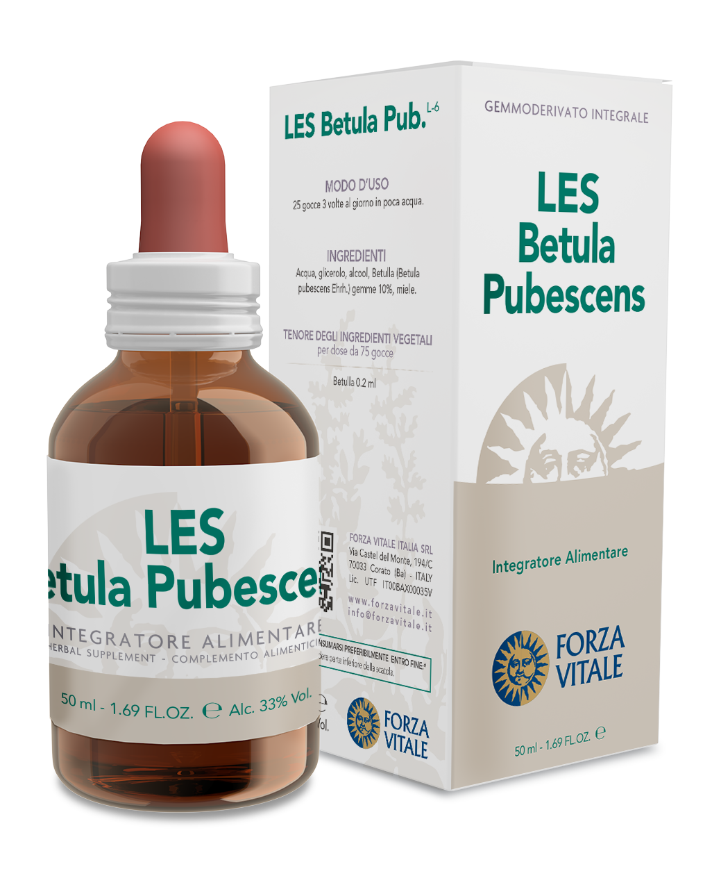 LES Betula Pubescens · Forza Vitale · 50 ml