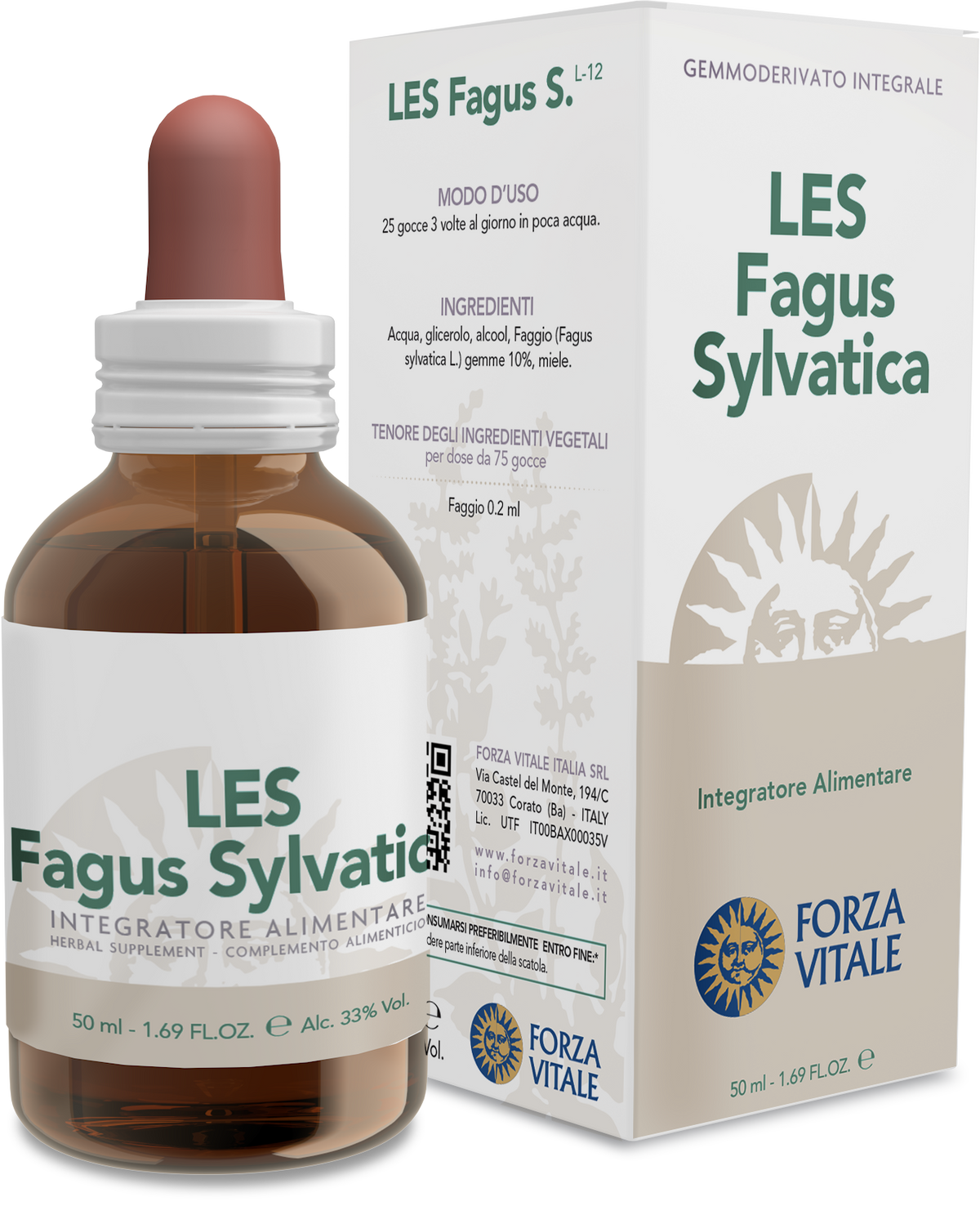 LES Fagus Sylvatica · Forza Vitale · 50 ml