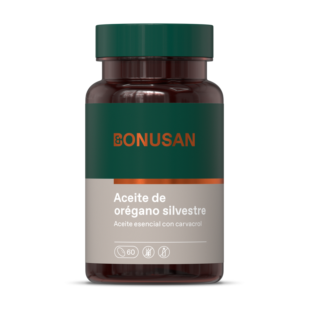 Aceite de Orégano Silvestre · Bonusan · 60 perlas