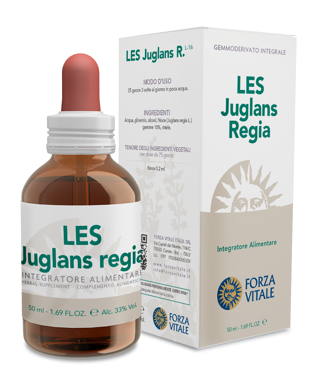 LES Juglans Regia · Forza Vitale · 50 ml
