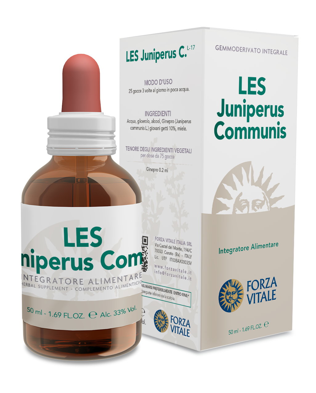 LES Juniperus Communis · Forza Vitale · 50 ml