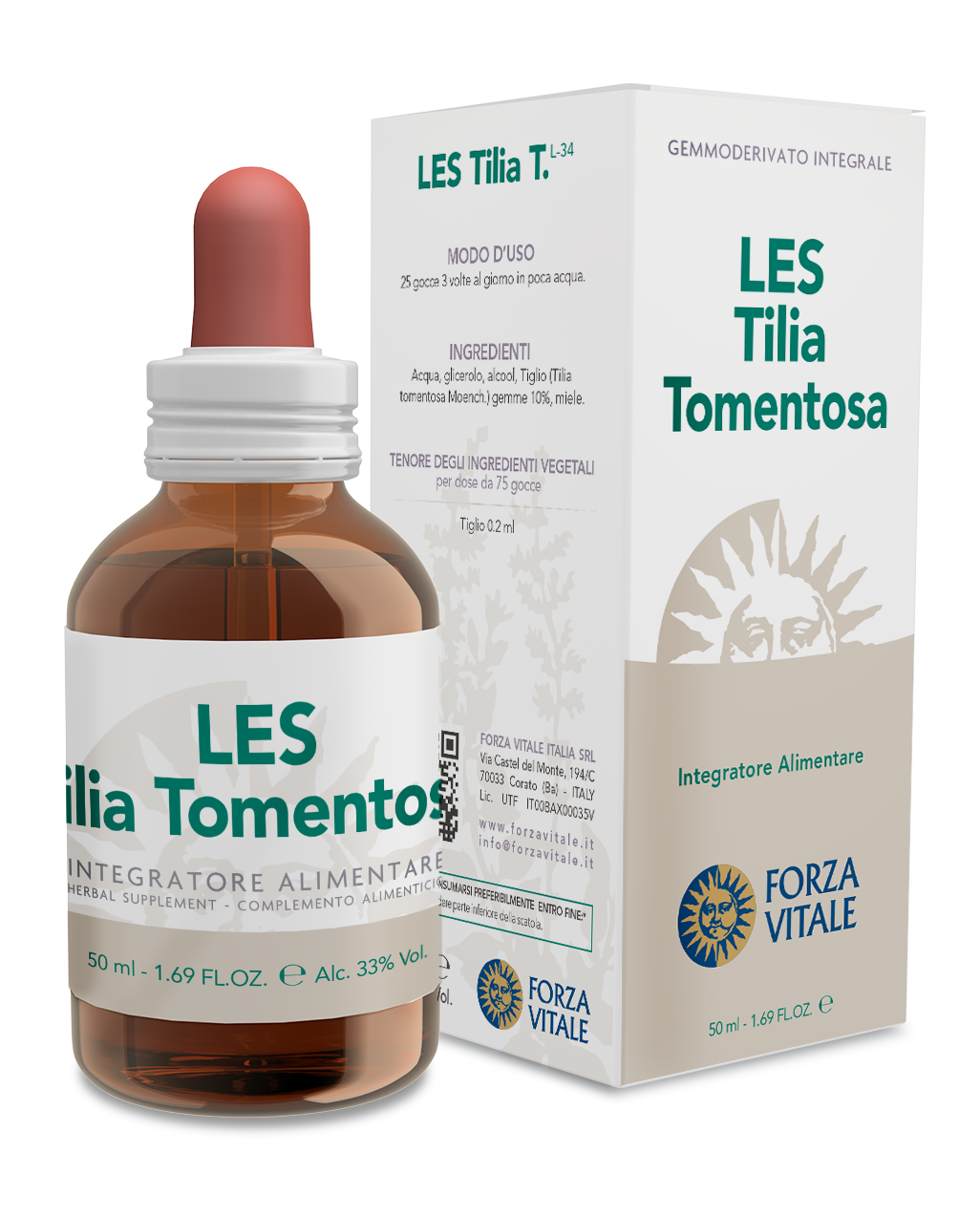 LES Tilia Tomentosa · Forza Vitale · 50 ml