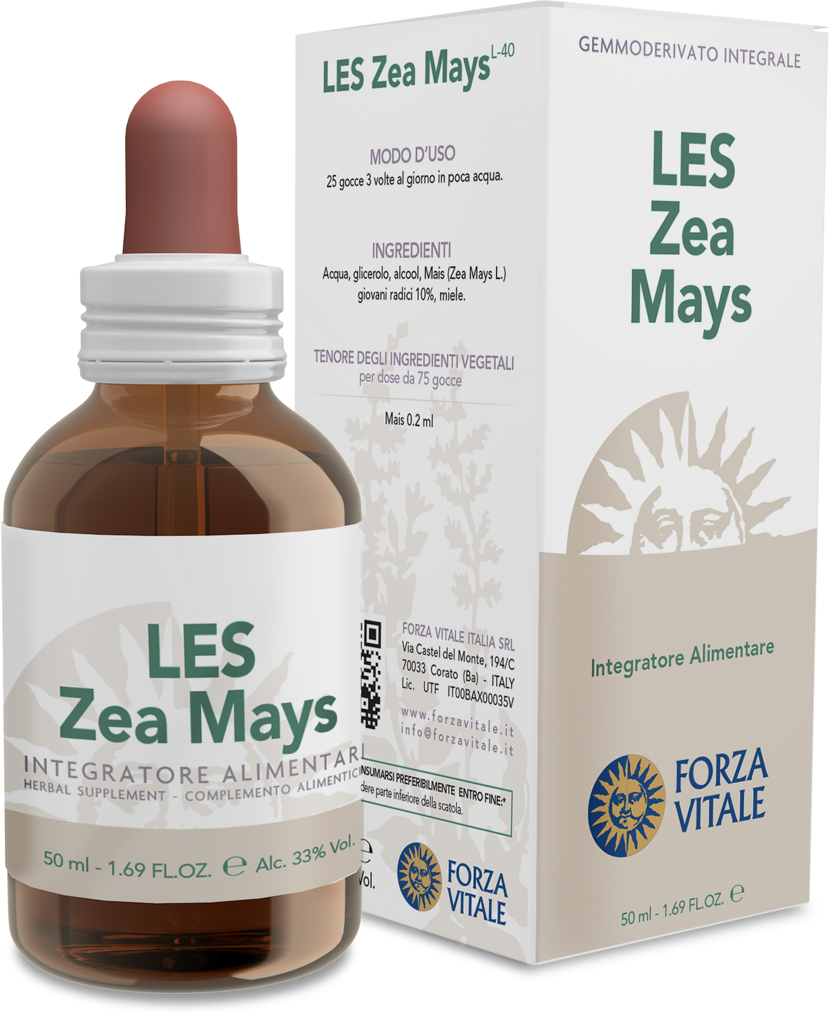 LES Zea Mays · Forza Vitale · 50 ml