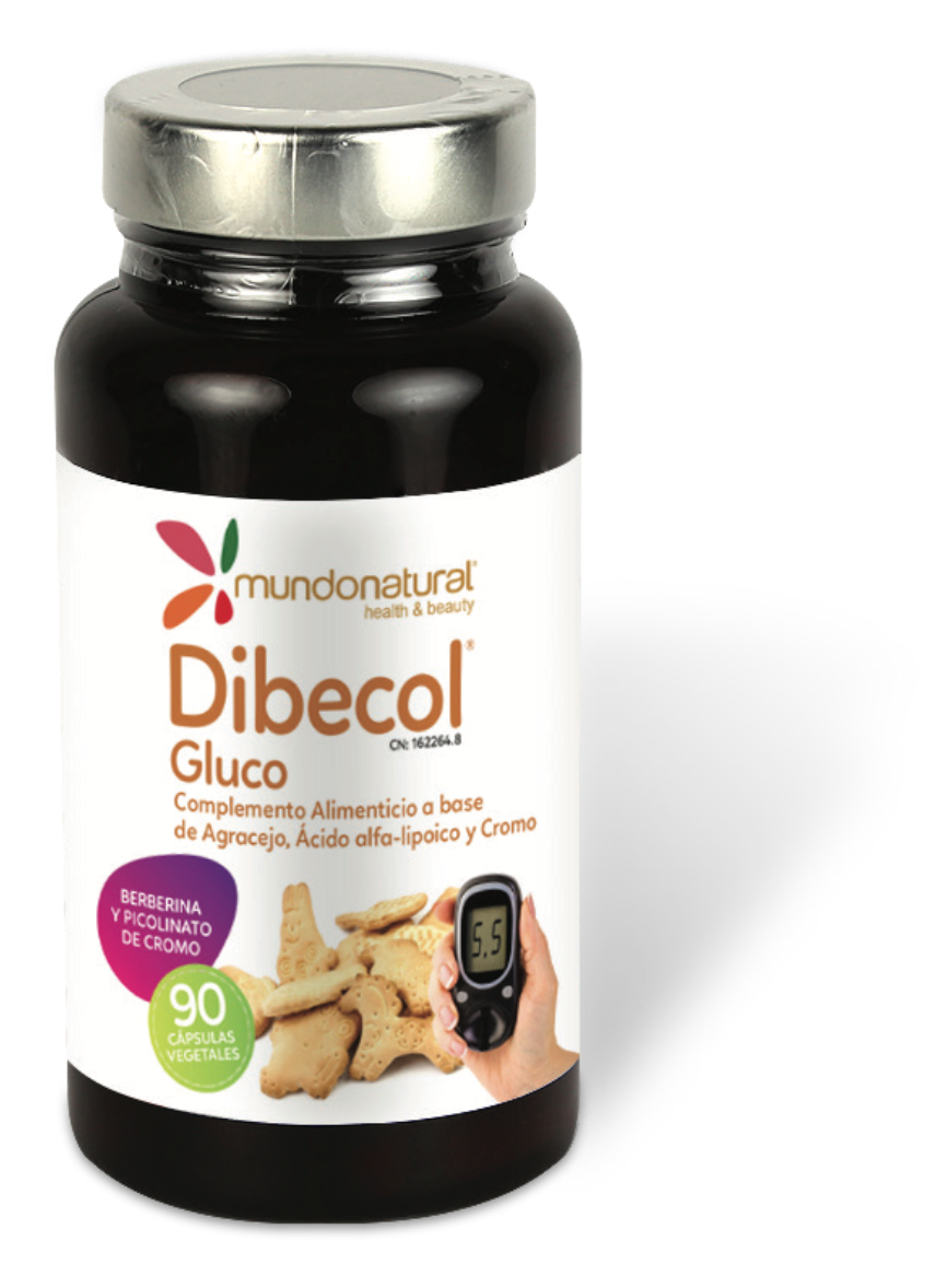 Dibecol Gluco · Mundo Natural · 90 cápsulas