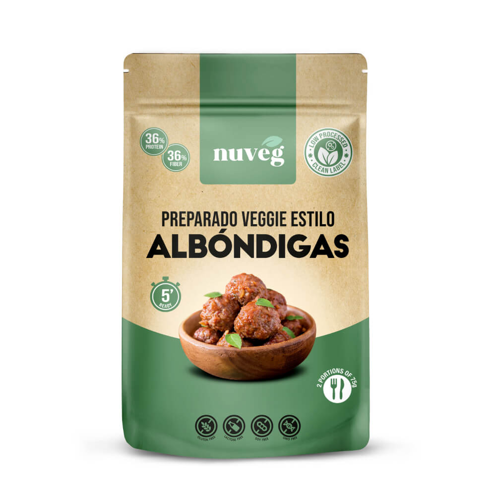 Albóndigas Veganas · Nuveg · 50 gramos