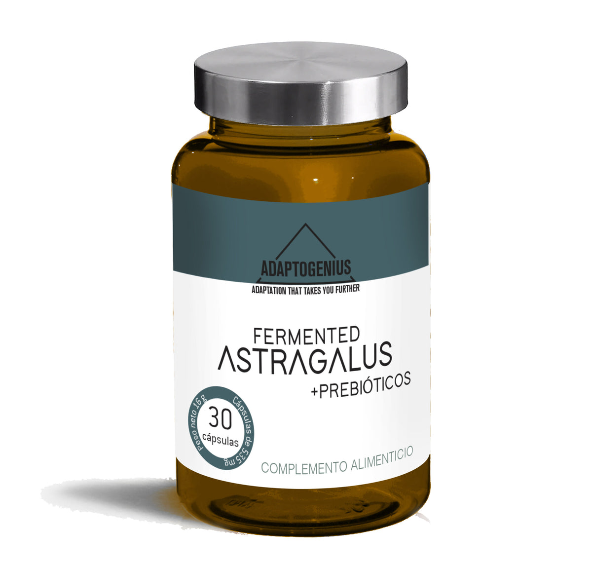 Fermented Astrágalo con Prebióticos · Adaptogenius · 30 cápsulas