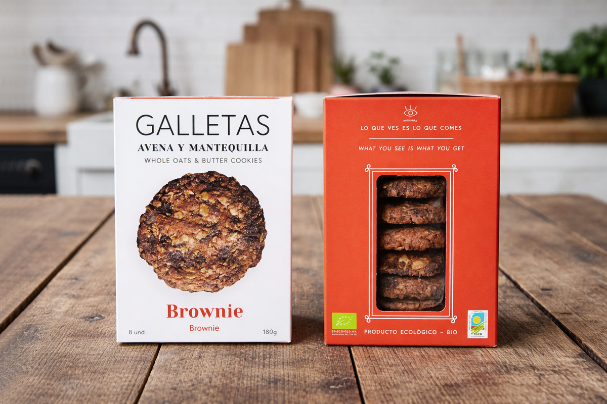 Galletas de Avena y Brownie · Sierra Eco Foods