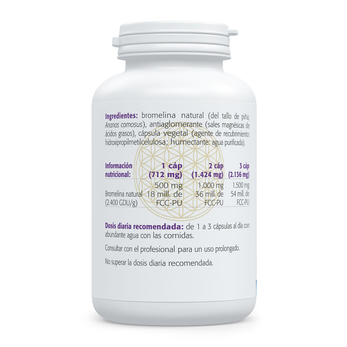 Bromelina 500 mg · Sura Vitasan — modo de uso