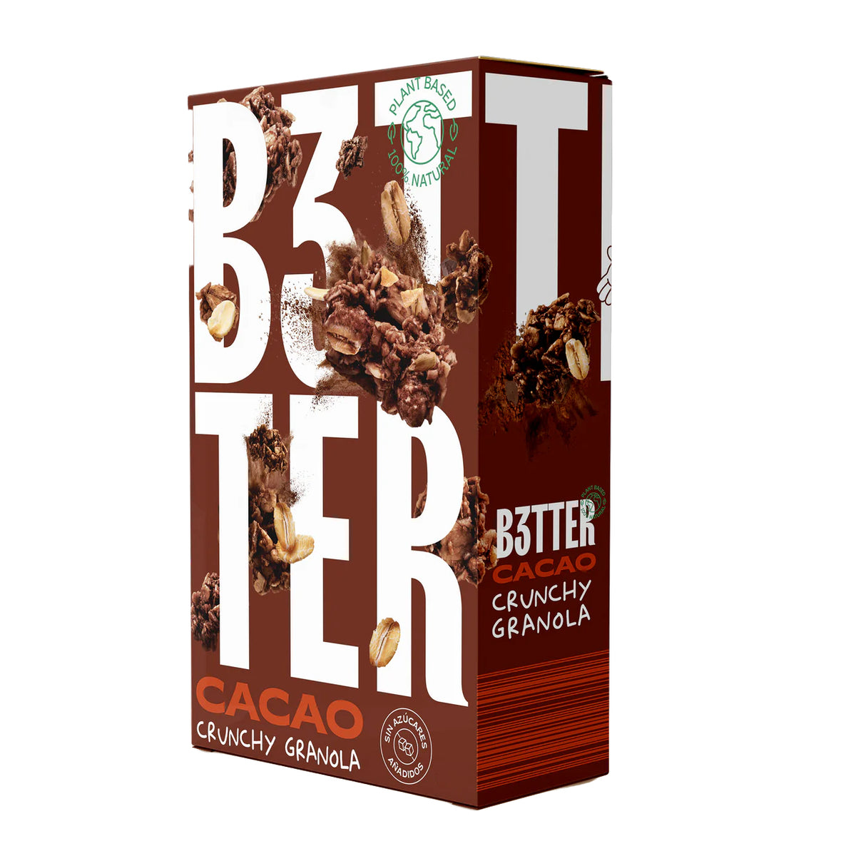 Cacao Crunchy Granola · B3TTER · 300 gramos
