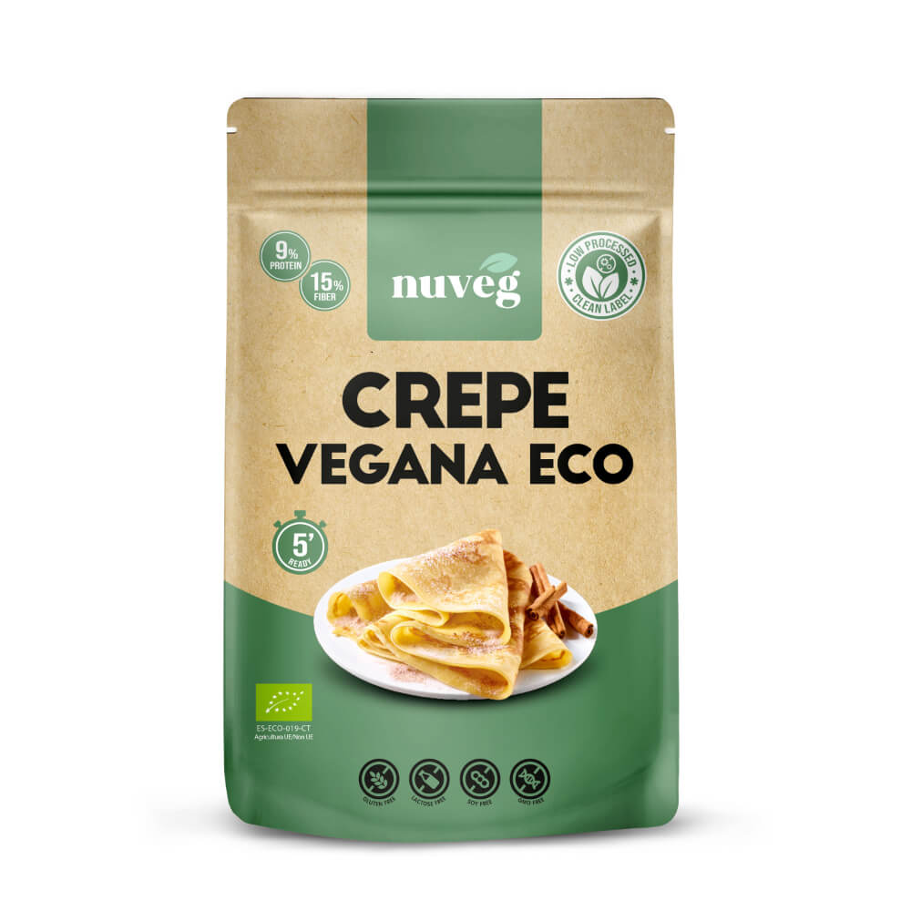 Crepe Vegana Eco · Nuveg · 200 gramos
