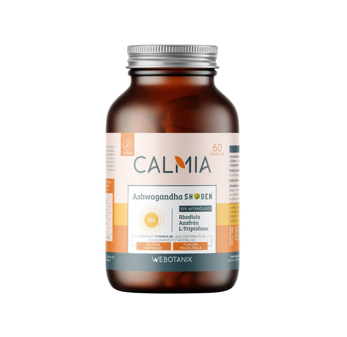 Calmia Día · WeBotanix · 60 cápsulas
