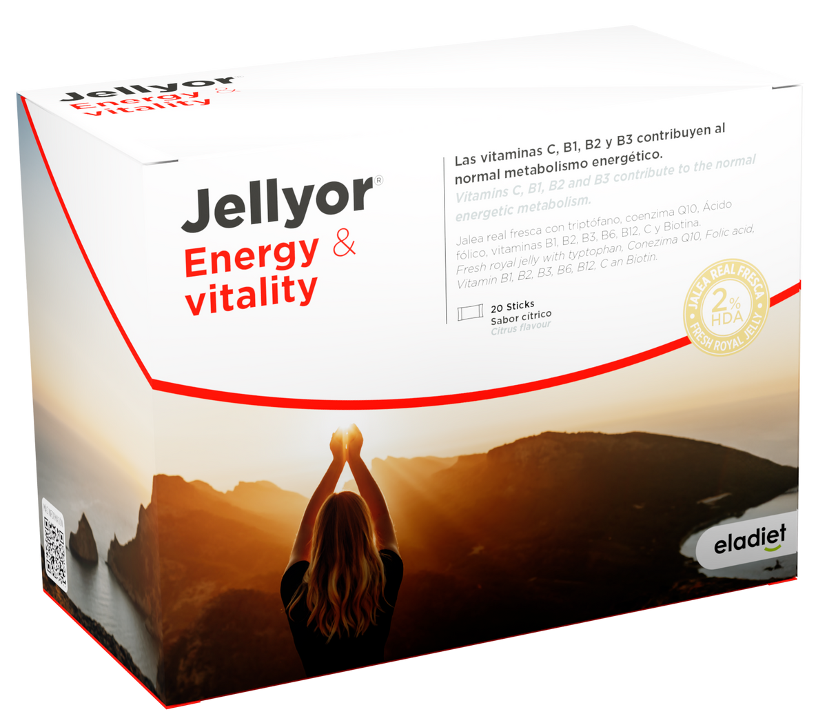 Jellyor Energy & Vitality · Eladiet · 20 sticks