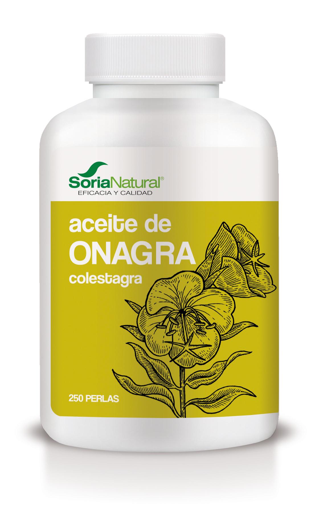 Colestragra (Aceite de Onagra) · Soria Natural · 500 perlas
